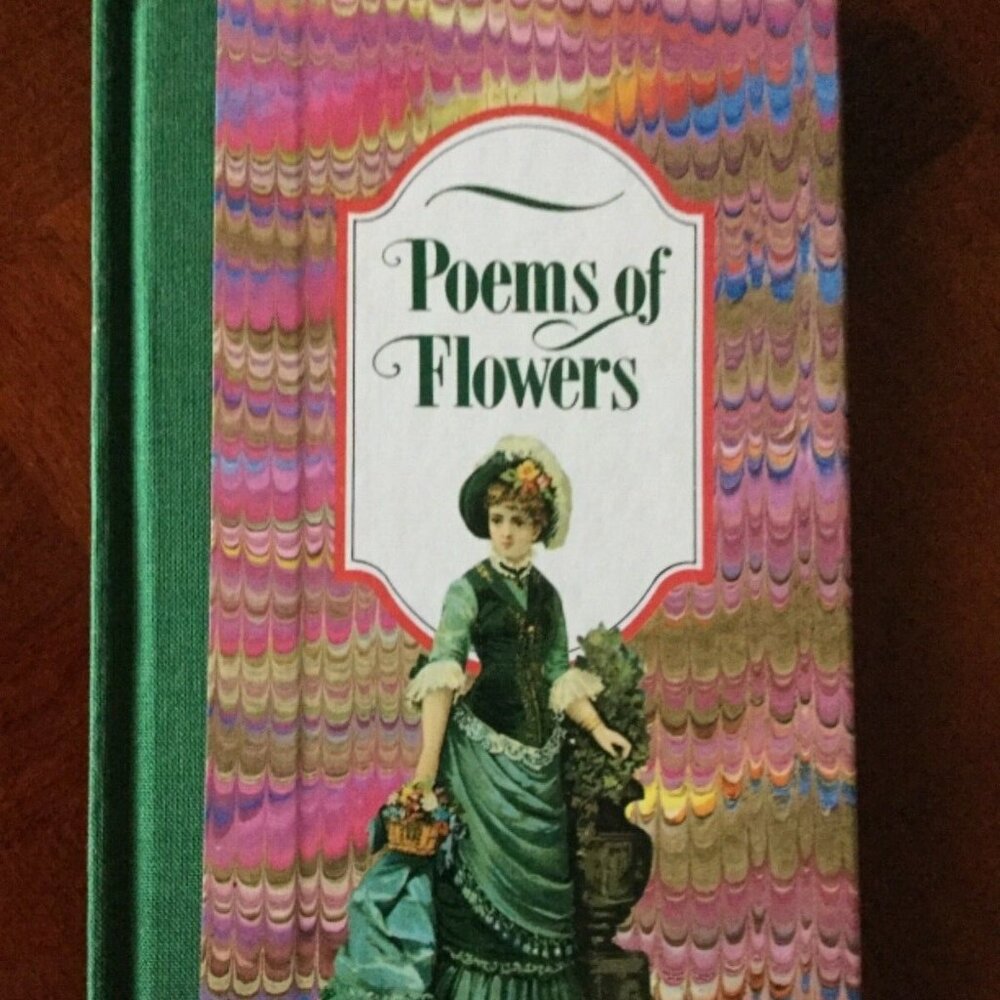 VTG Poems Of Flowers, Edited By Gail Harvey, Hardcover